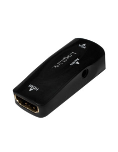 ADAPTOR video LOGILINK, HDMI (M) la VGA (M), rezolutie...
