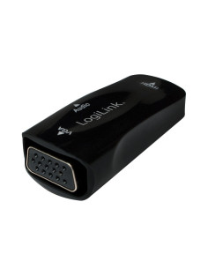 ADAPTOR video LOGILINK, HDMI (M) la VGA (M), rezolutie... 2