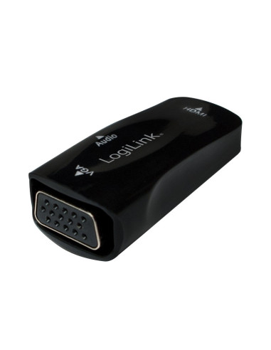 ADAPTOR video LOGILINK, HDMI (M) la VGA (M),...