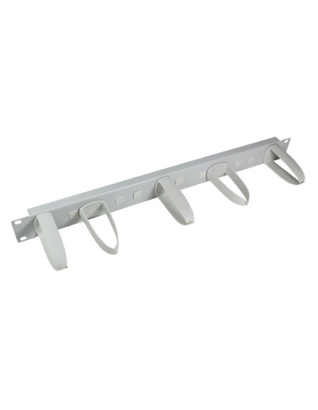 PANOU gestionare cabluri LOGILINK, tip masca orizontala, 19 inch, 1U, gri, "OR105G"