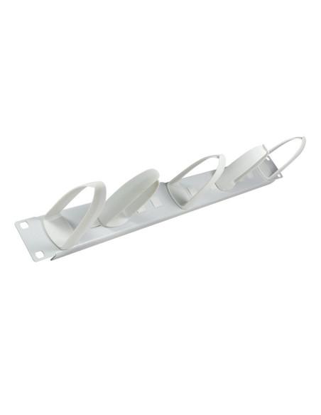 PANOU gestionare cabluri LOGILINK, tip masca orizontala, 19 inch, 1U, gri, "OR105G"
