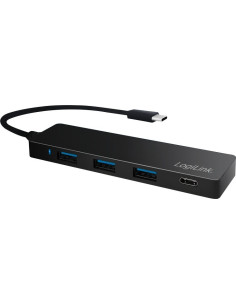 HUB extern LOGILINK, porturi USB: USB 3.0 x 3, USB 3.1...