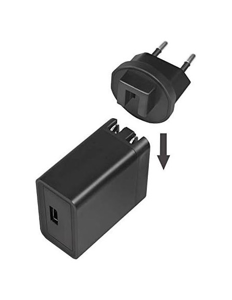 ALIMENTATOR retea 220V LOGILINK, universal, 1 x USB-A, maxim 3A (5V), 18W (12V/1.5A), adaptor US/AU/UK/EU, suport OCP/OVP/OHP/SC