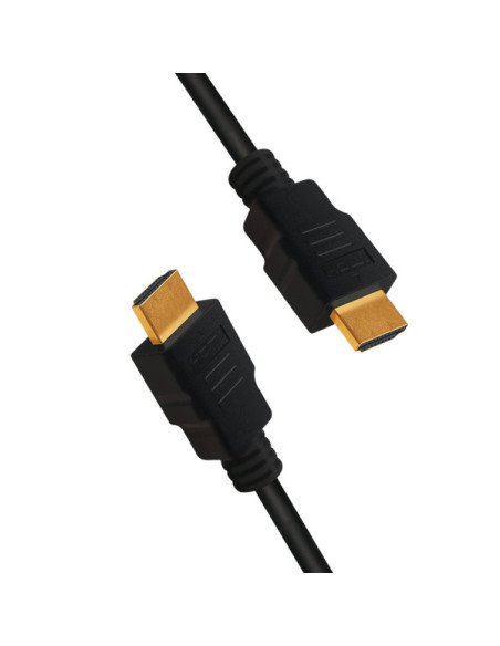 CABLU video LOGILINK, HDMI (T) la HDMI (T) 2.1, 1m, conectori auriti, rezolutie maxima 8K (7680 x 4320) la 60 Hz, plastic, tripl