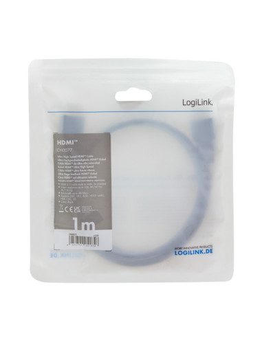 CABLU video LOGILINK, HDMI (T) la HDMI (T) 2.1,...