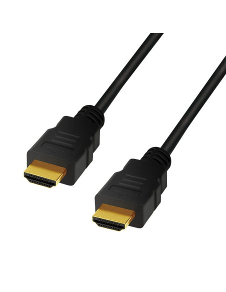 CABLU video LOGILINK, HDMI (T) la HDMI (T), 2m, conectori auriti, rezolutie maxima 8K (7680 x 4320) la 60 Hz, negru, "CH0078"