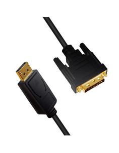 DisplayPort cable, DP 1.2 to DVI, 5m "CV0133" 2