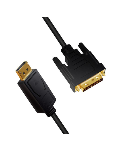 DisplayPort cable, DP 1.2 to DVI, 5m "CV0133"