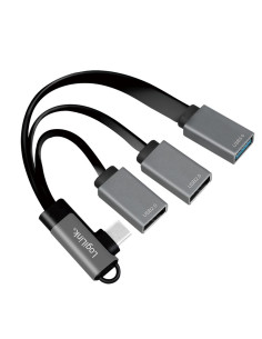HUB extern LOGILINK, porturi USB: USB 2.0 x 2 + USB 3.0 x...