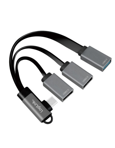 HUB extern LOGILINK, porturi USB: USB 2.0 x 2 +...