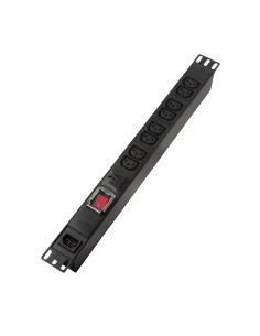 PDU LOGILINK 1U pt. rack 19 inch, 8 prize IEC, intrare... 2