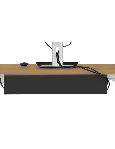 ORGANIZATOR cabluri LOGILINK, pentru gestionare cabluri, din otel, black, "KAB0070"
