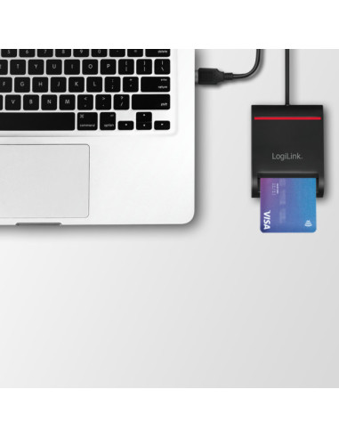CITITOR DE CARDURI LOGILINK, pentru smart ID,...