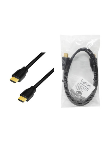 CABLU video LOGILINK, HDMI (T) la HDMI (T) 2.0,...
