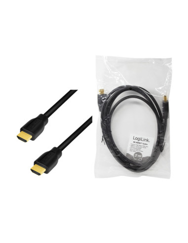 CABLU video LOGILINK, HDMI (T) la HDMI (T) 2.0,...