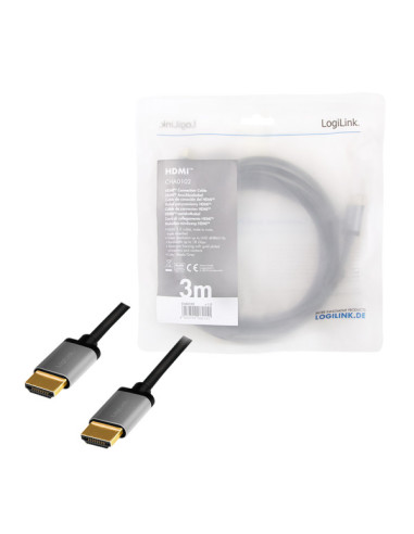 CABLU video LOGILINK, HDMI (T) la HDMI (T) 2.0,...