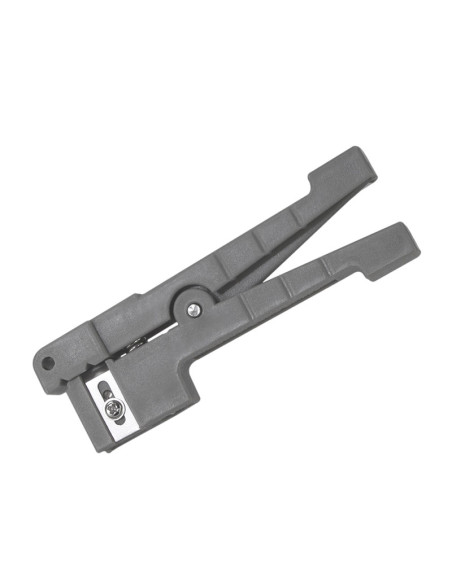 CLESTE dezizolare cablu, LOGILINK, functii: dezizolare cablu, fibra optica, coaxial, si Cu pana la 3.2mm, maner antialunecare, 3