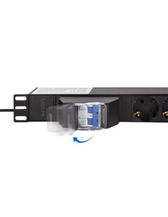 PDU LOGILINK 1U pt. rack 19 inch, 6 prize Schuko, intrare... 2