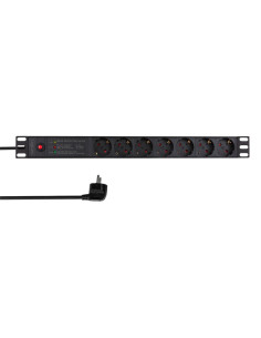 PDU LOGILINK 1U pt. rack 19 inch, 7 prize Schuko, intrare...