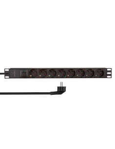 PDU LOGILINK 1U pt. rack 19 inch, 8 prize Schuko, intrare...