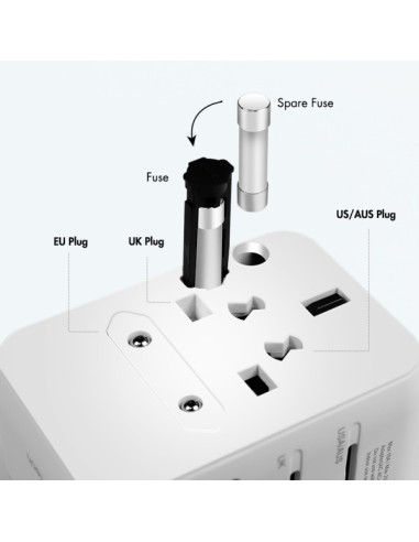 ALIMENTATOR retea 220V LOGILINK, universal, 1 x...