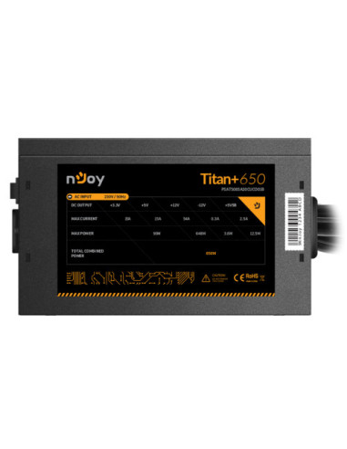 Surse PC NJOY SURSA NJOY TITAN+ 650W