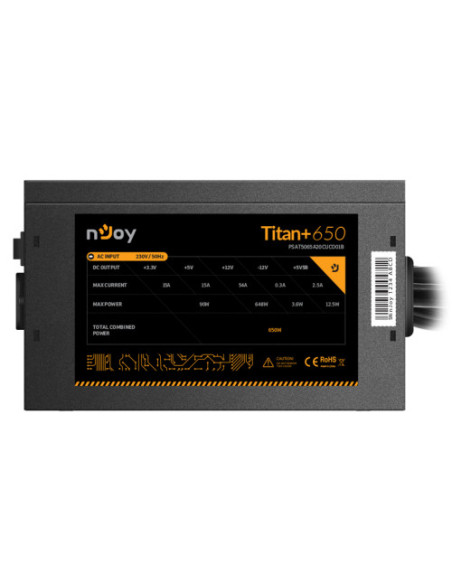 Surse PC NJOY SURSA NJOY TITAN+ 650W