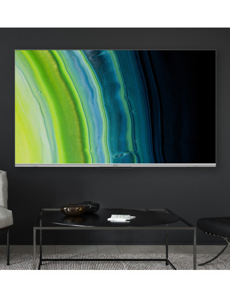 Televizor METZ LED 55MUD7000, 139 cm, Smart Google TV, 4K Ultra HD, Clasa F "55MUD7000Y"