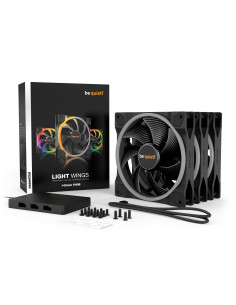 Set 3 ventilatoare be quiet! "LIGHT WINGS"140mm 1500 rpm,... 2