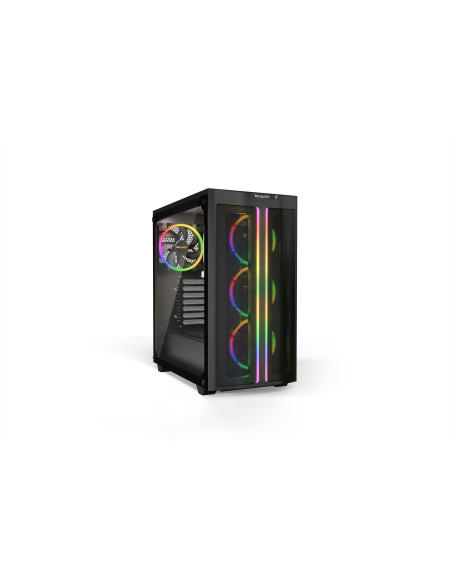 CARCASA be quiet! "PURE BASE 500 FX Black", Middle Tower, ATX, fara sursa,4xfan, USB 3.2 gen 1 x 1,USB Type-C x 1,audio+mic,PSU
