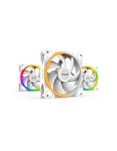 Set 3 ventilatoare be quiet! "LIGHT WINGS White"120mm...