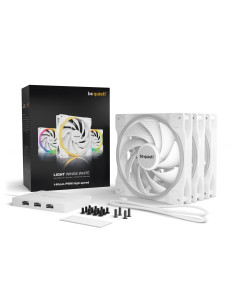 Set 3 ventilatoare be quiet! "LIGHT WINGS White"140mm... 2
