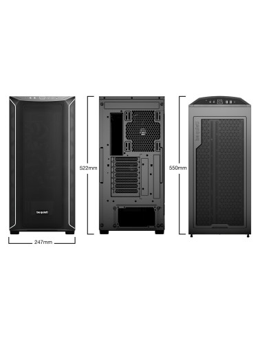 CARCASA be quiet! "SHADOW BASE 800DX", Middle...