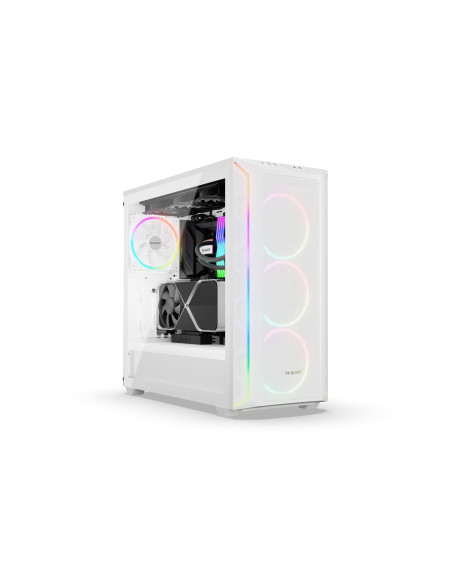 CARCASA be quiet "Shadow Base 800 FX", middle tower, gaming, fara sursa, PSU shroud, 7 sloturi expansiune, alb, "BGW64"