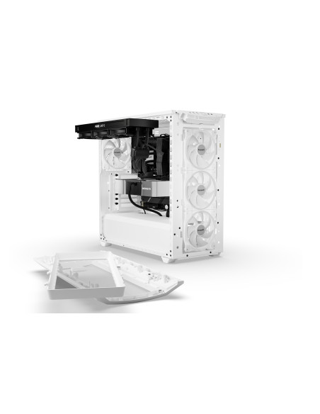 CARCASA be quiet "Shadow Base 800 FX", middle tower, gaming, fara sursa, PSU shroud, 7 sloturi expansiune, alb, "BGW64"