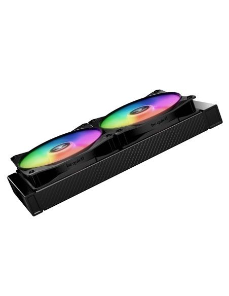 Ventilator be quiet "LIGHT WINGS LX", 140mm, max. 1800 RPM, Rifle Bearing, , 4pin PWM, negru, "BL129"