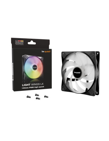 Ventilator be quiet "LIGHT WINGS LX", 140mm,...