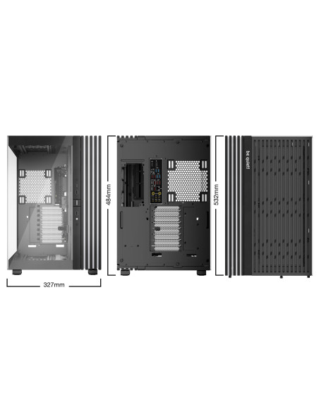 CARCASA be quiet "LIGHT BASE 900 DX", full tower, gaming, fara sursa, suporta 10xfan, USB Type-C x 1, USBx2, audio+mic, 8 slotur