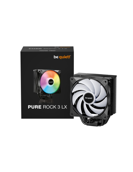 COOLER be quiet "Pure Rock 3 LX" skt. Intel si AMD, racire cu aer, vent. 120mm, 2000 rpm, inaltime 154mm, "BK040"