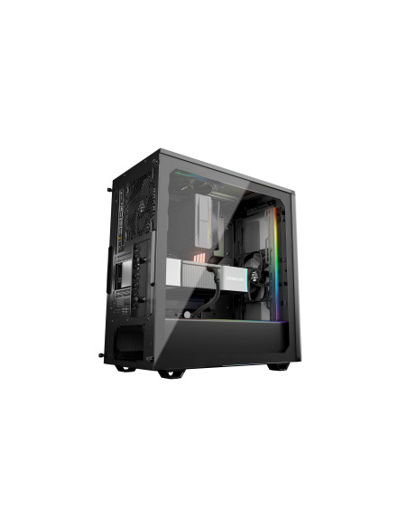 CARCASA be quiet "PURE BASE 501 DX", middle tower, gaming, fara sursa, suporta 6xfan, 3xfan inclus, PSU shroud, USB Type-C x 1,