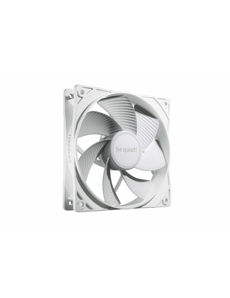 Set 3 ventilatoare be quiet "PURE WINGS 3", 120mm, 1500 RPM max, Rifle Bearing, 80 cfm, 4pin PWM, alb, "BL136" -