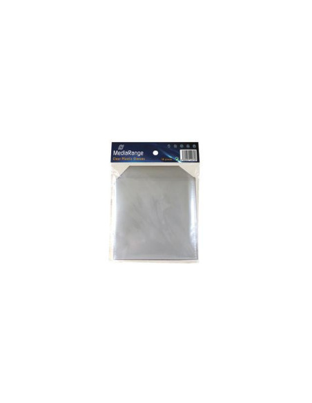MediaRange Plastic Sleeves with Flap Pack 50 "BOX64"