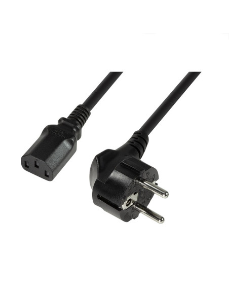 CABLU alimentare LOGILINK 3m, intrare Schuko, iesire C13, 10A, testat VDE, black, "CP095"