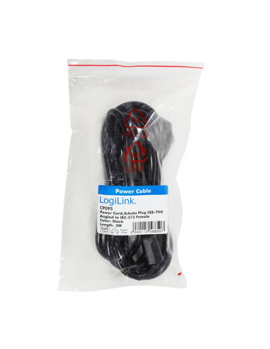 CABLU alimentare LOGILINK 3m, intrare Schuko,...