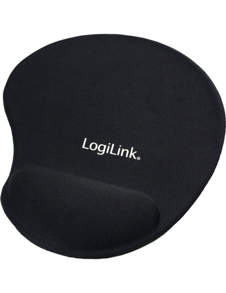 MousePAD LOGILINK, cauciuc si gel, 300 x 220 x 3 mm, negru, "ID0027"