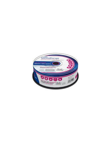 MediaRange CD-R 700MB 80min, fullsurface ink...