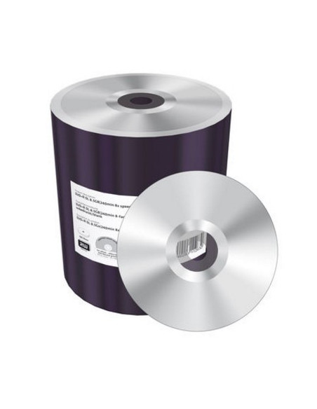 MediaRange DVD+R Double Layer 8.5GB 240min 8x speed, silver, unprinted/blank,Shrink 100 "MR472"