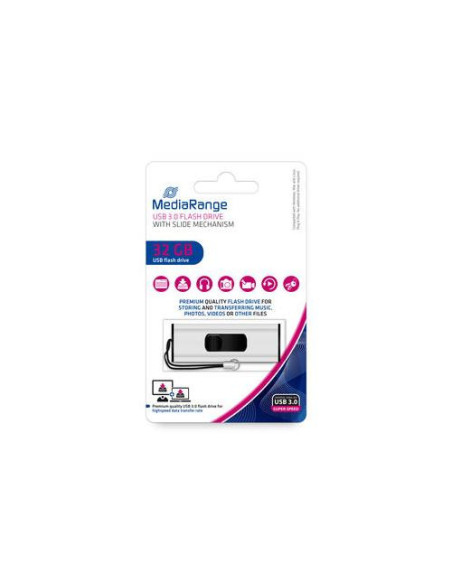 MediaRange USB 3.0 flash drive, 32GB "MR916"