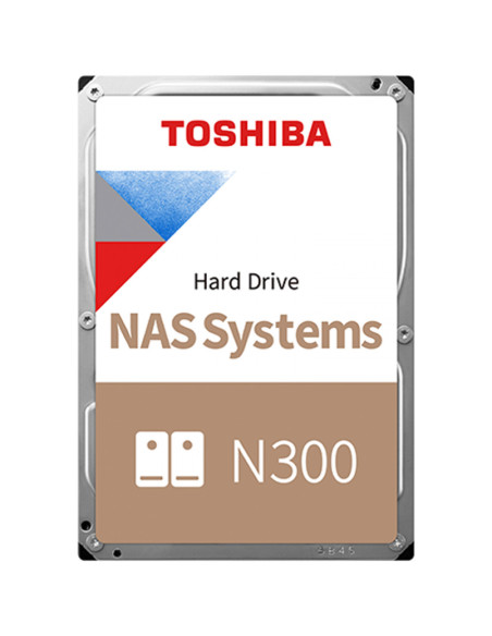 HDD NAS TOSHIBA N300 22TB CMR, 3.5, 512MB, 7200RPM, SATA, TBW: 180 "HDWG62CUZSVA"
