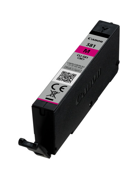 Cartus Cerneala Original Canon Magenta, CLI-581M, pentru Pixma TR7550 TR8550 TS6150 TS6250 TS705 TS8150 TS8250 TS9150 TS9155 TS9